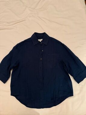 Haven Well Within Women’s linen button down Haven xxs
